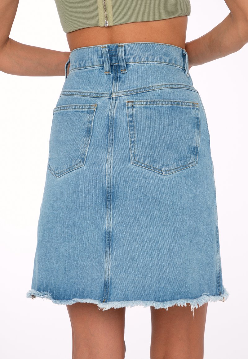 Damen Jeansröcke | Awesome Apparel A-Linien-Rock blue denim - WS32127 Damen Jeansröcke | Awesome Apparel A-Linien-Rock blue denim - WS32127
