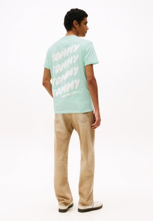 BUBBLE BACK TEE UNISEX - T-shirt imprimé - spring mint