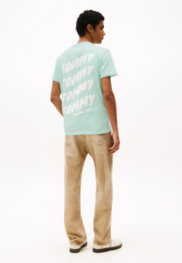 BUBBLE BACK TEE UNISEX - Print T-shirt - spring mint