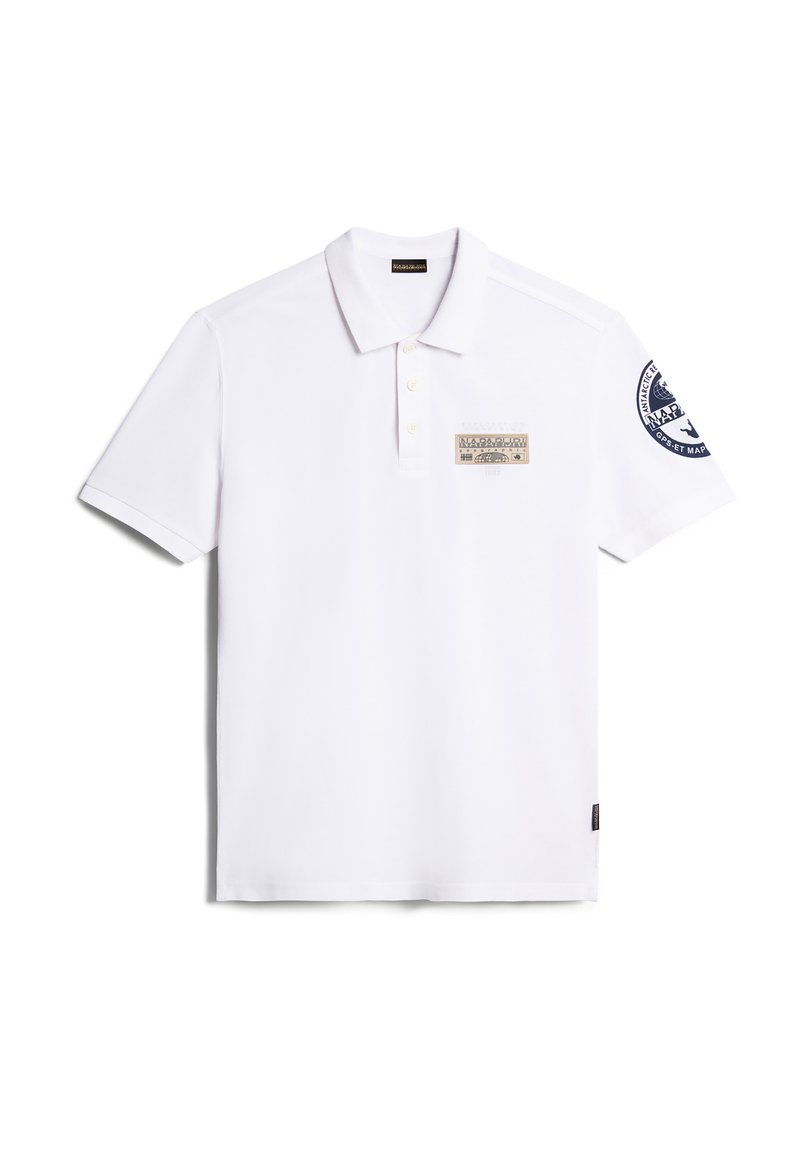 Napapijri Poloshirt wit Napapijri Poloshirt wit