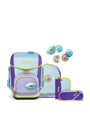 CUBO 5-TEILIG - School bag - hellblau