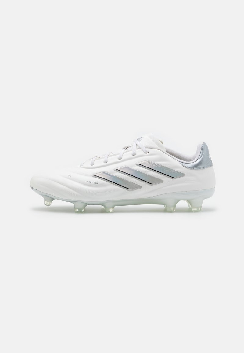 adidas Performance Scarpe da calcio per terreni duri - cloud white/silver metallic