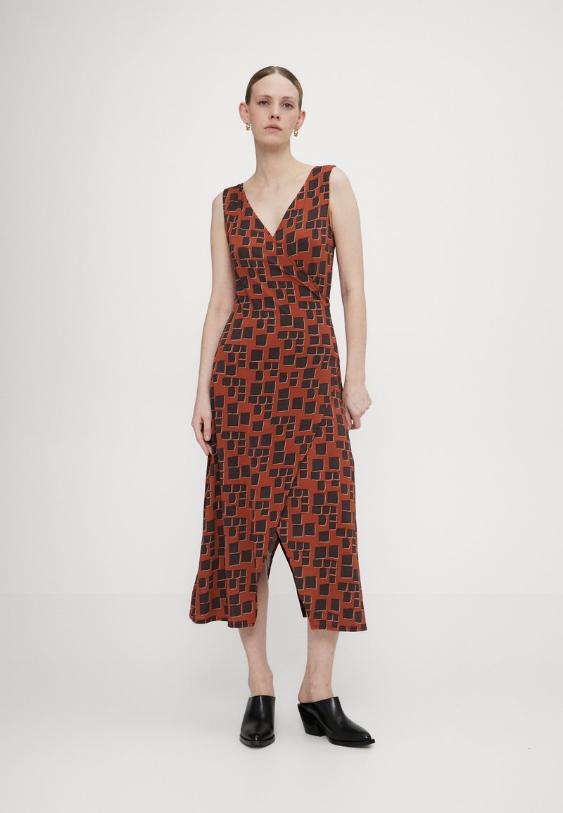 Max Mara Leisure - BERARD - Jersey dress - marrone scuro, Enlarge