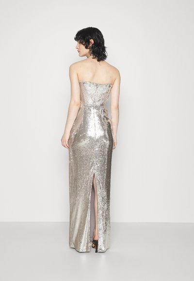 Et Ochs AVA STRAPLESS CUT OUT GOWN - Ένδυση για ειδικές περιστάσεις - silver/nude