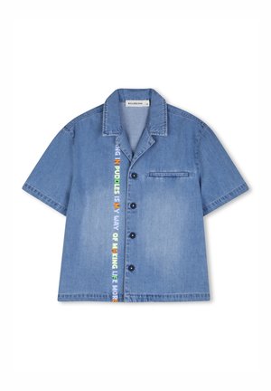 MET KORTE MOUWEN - Overhemd - double stone bleach