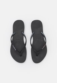 Havaianas - SLIM SPARKLE FADE - T-bar sandals - black Thumbnail Image 1