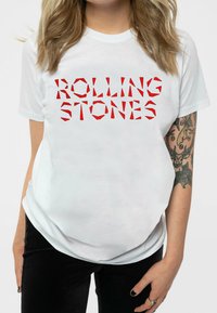 Paradiso Clothing THE ROLLING STONES HACKNEY - Print T-shirt - white