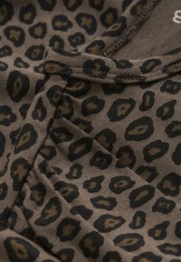 Minymo LONG SLEEVES ALL OVER PRINT - T-shirt med print - chocolate chip