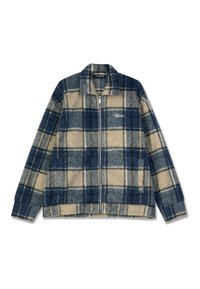 TEROS OVERSHIRT - Shirt - stone/indigo navy