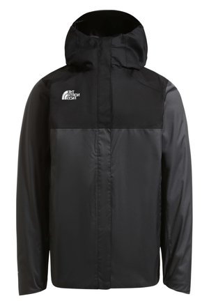 QUEST ZIP IN JACKET WATERPROOF  - Outdoorjacke - asphalt grey tnf black