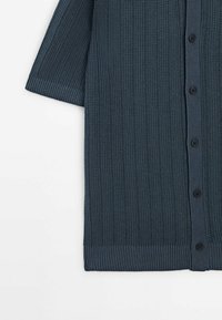 Massimo Dutti SHORT SLEEVE - Shirt - dark blue