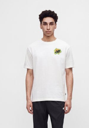 New Balance, HEAT MAP FORWARD THINKER - T-shirt imprimé - white