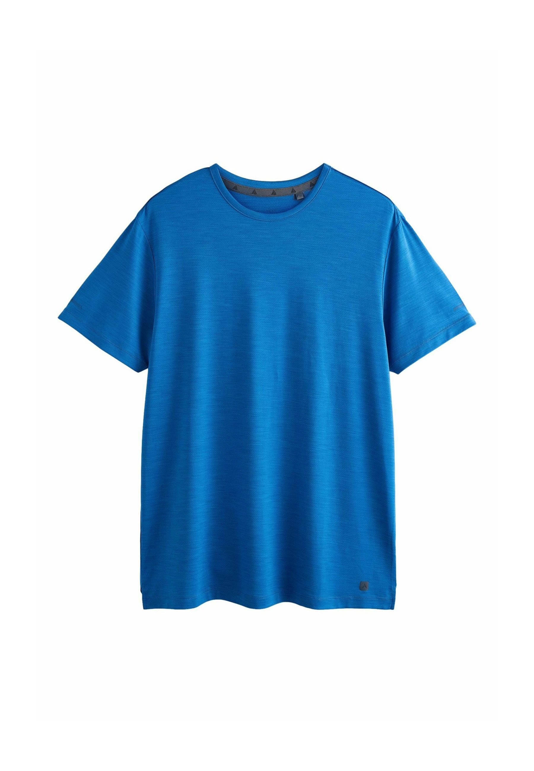 Next ACTIVE REGULAR FIT Camiseta básica mottled blue/azul