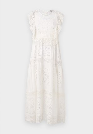 Sea DAHLIA EYELET MAXI DRESS - Vestido largo - pearl