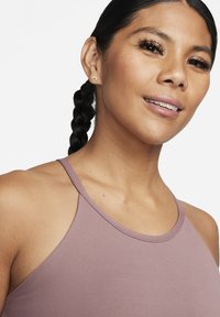 Nike Performance TANK - Top - smokey mauve white