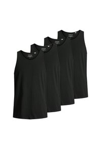 4ER PACK - Maglietta intima - schwarz