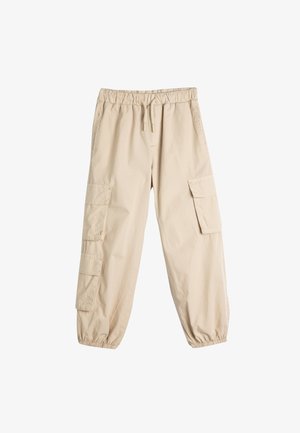 POCKETS  - Cargo trousers - beige