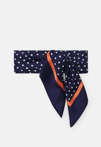 Anna Field 2 PACK - Halsdoek - dark blue/white