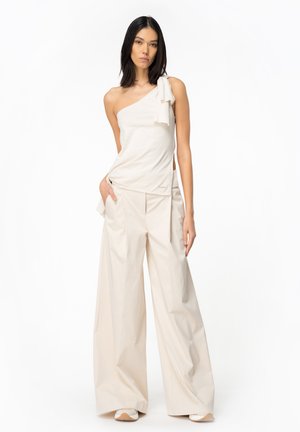 Pinko PROTEO - Pantalon classique - beige oatmeal