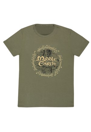 Henry Tiger LORD OF THE RINGS MIDDLE EARTH - T-shirt print - olive