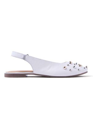STUDDED BALLET - NAMANYE NAMANYE NAMANYE - Ballerine con cinturino - blanco
