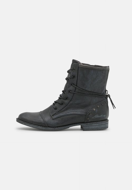 Steelground Twister Nahkainen 50s Brogue Kengat Musta Valkoinen main image 0