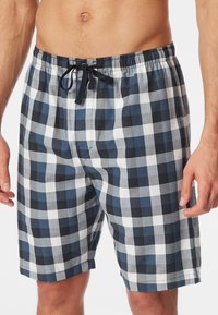 Schiesser BERMUDA - Nachtwäsche Hose - blau weiß