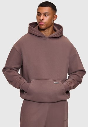 Dropsize, DROPSIZE SUPER HEAVY BLANK HOODIE - Sweat à capuche - light brown