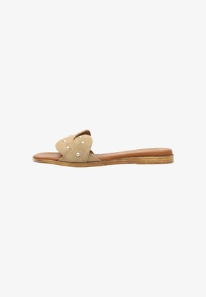 Sandra Fontán, BRILLI - Sandalias planas - beige