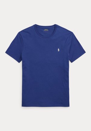 Polo Ralph Lauren CUSTOM SLIM FIT JERSEY CREWNECK T-SHIRT - T-shirts - earth blue