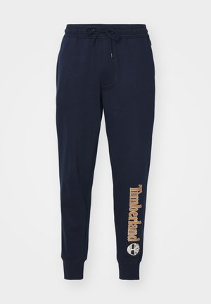 Timberland KENNEBEC RIVER BRUSHED BACK - Tracksuit bottoms - dark sapphire