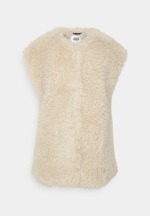 YETTA VEST - Waistcoat - beige