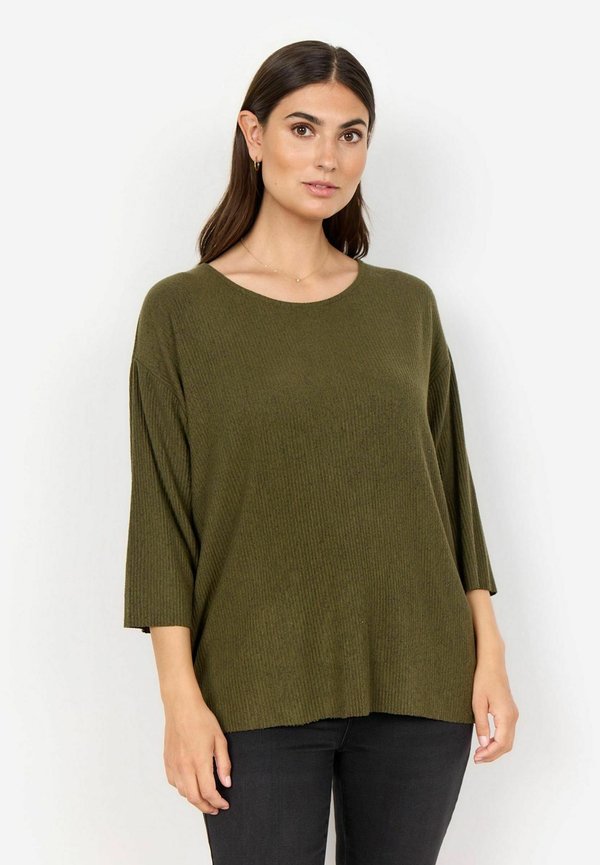 SC-INAS 1 - Strickpullover - olive melange