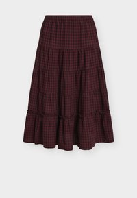 BETTY SKIRT - Maxinederdele - burgundy