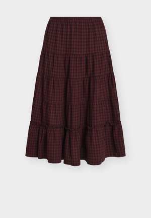 BETTY SKIRT - Maksi svārki - burgundy