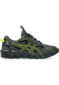 ASICS SportStyle GEL-QUANTUM 90 3 GS - Baskets basses - olive canvas safety yellow