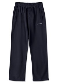 LOGO WIDE PANTS - Dresside alumine osa - vintage black/white gum