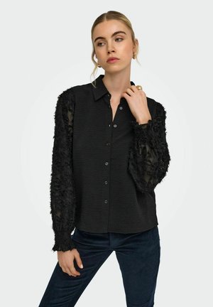 ONLY, SHIRT ONLMETTE SHIRT - Chemisier - black