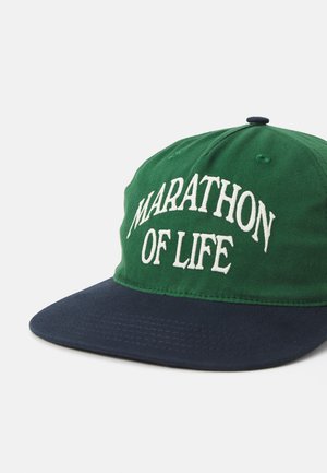 MARATHON UNISEX - Cap - dark green/dark blue