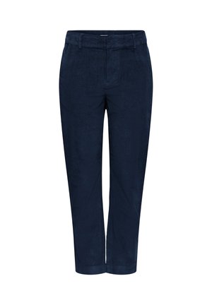 b.young, BYELNA DIXI STRAIGHT PANTS - Chino - dark sapphire