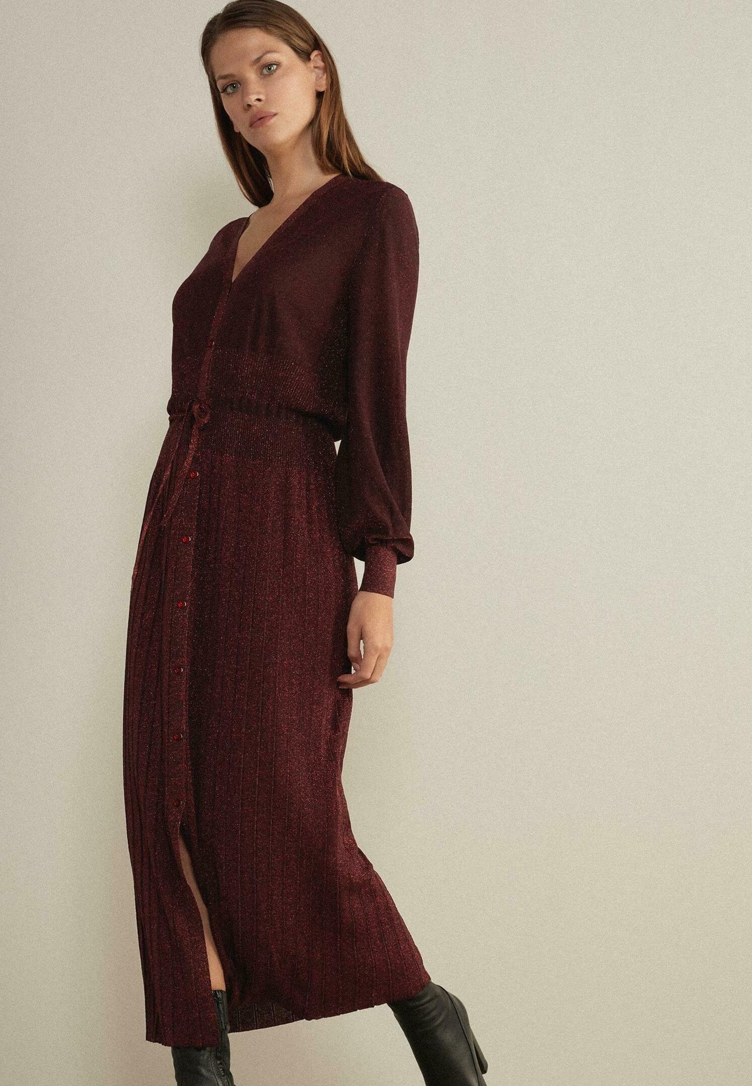 Falconeri AMY - Vestito lungo - rouge/rosso - Zalando