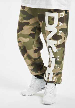 Dangerous DNGRS CLASSIC - Tracksuit bottoms - camouflage