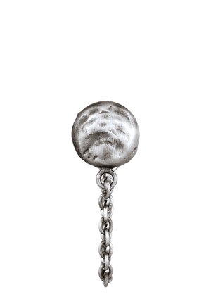 VINTAGE - CIRCLE CHAINY - Boucles d'oreilles - silberfarben