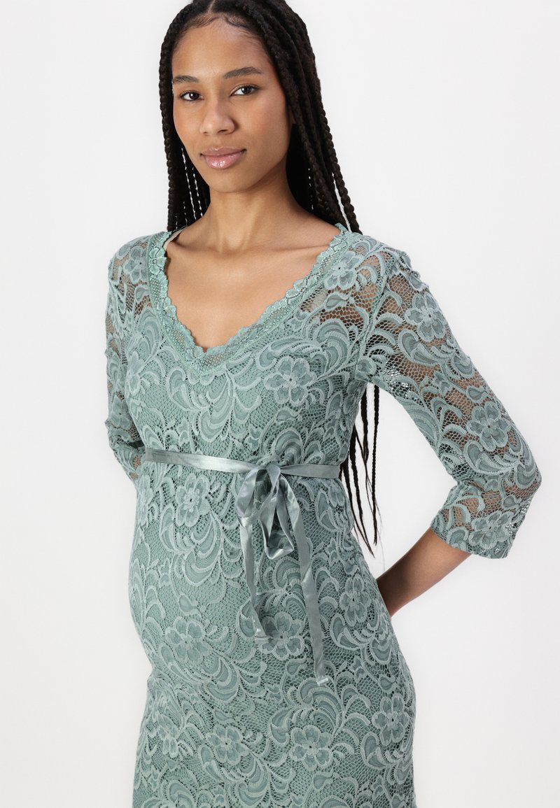 MAMALICIOUS MLMIVANA DRESS - Cocktail dress / Party dress - green -  Zalando.ie