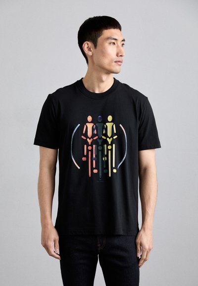 PS Paul Smith MENS BIKES - T-shirt con stampa - blacks