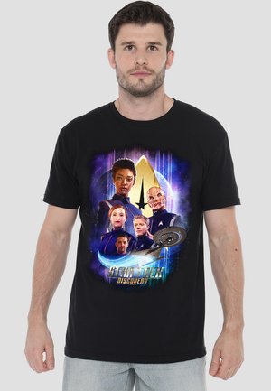 STAR TREK DISCOVERY DISCOVERYS FINEST - Print T-shirt - black