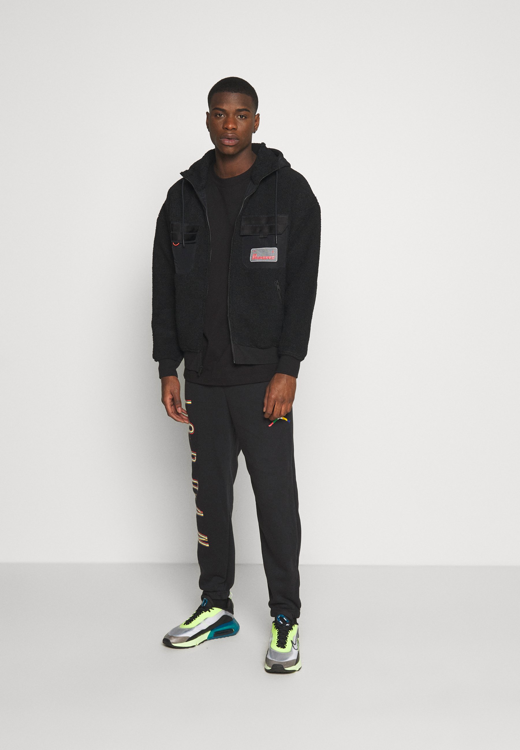 Jordan Giacca in pile - black/nero - Zalando.it
