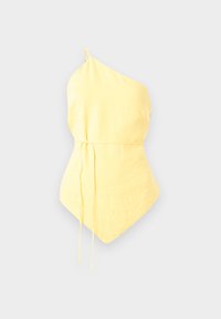 BARE TIE - Bluse - yellow