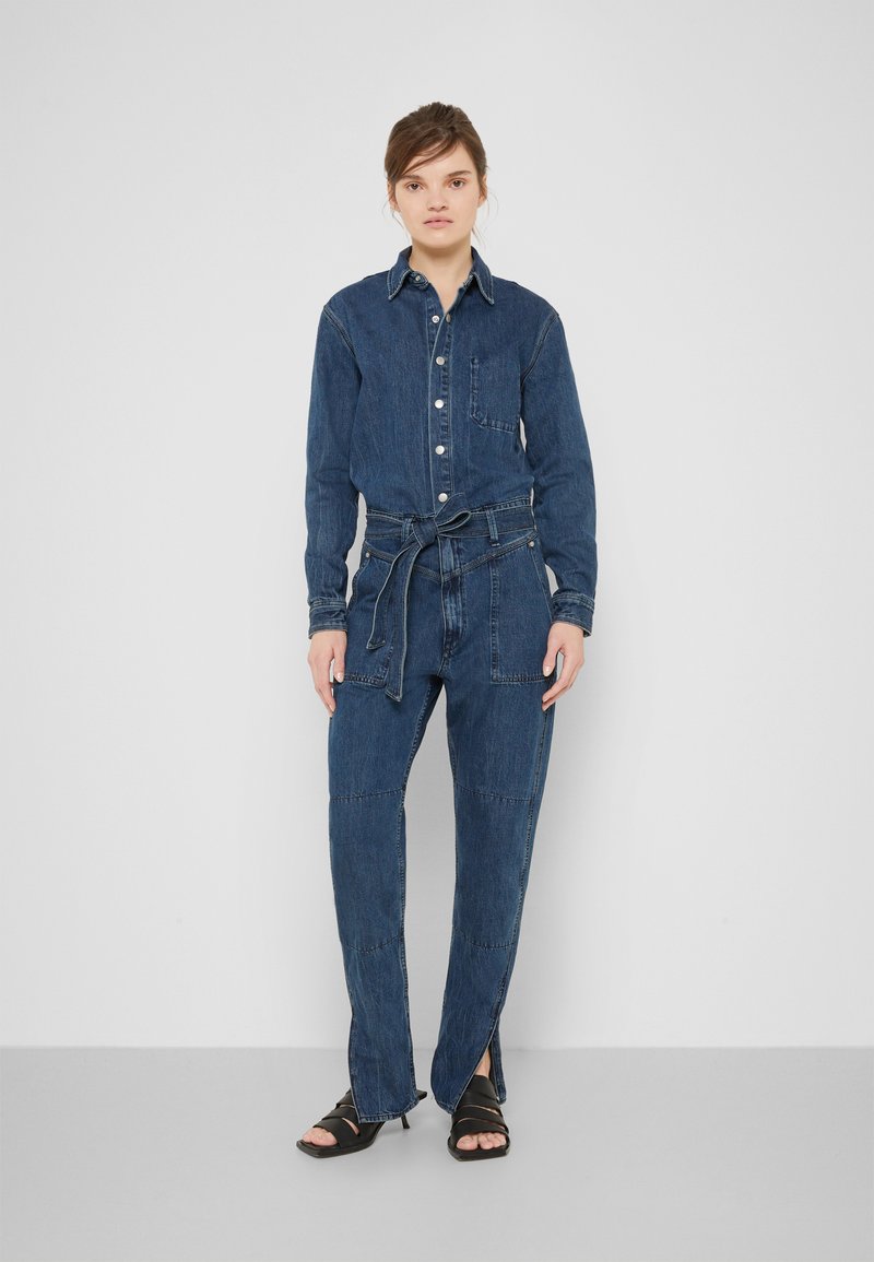 Damen Kleider | rag & bone MIA Jumpsuit vincent/blau - IF98521 Damen Kleider | rag & bone MIA Jumpsuit vincent/blau - IF98521