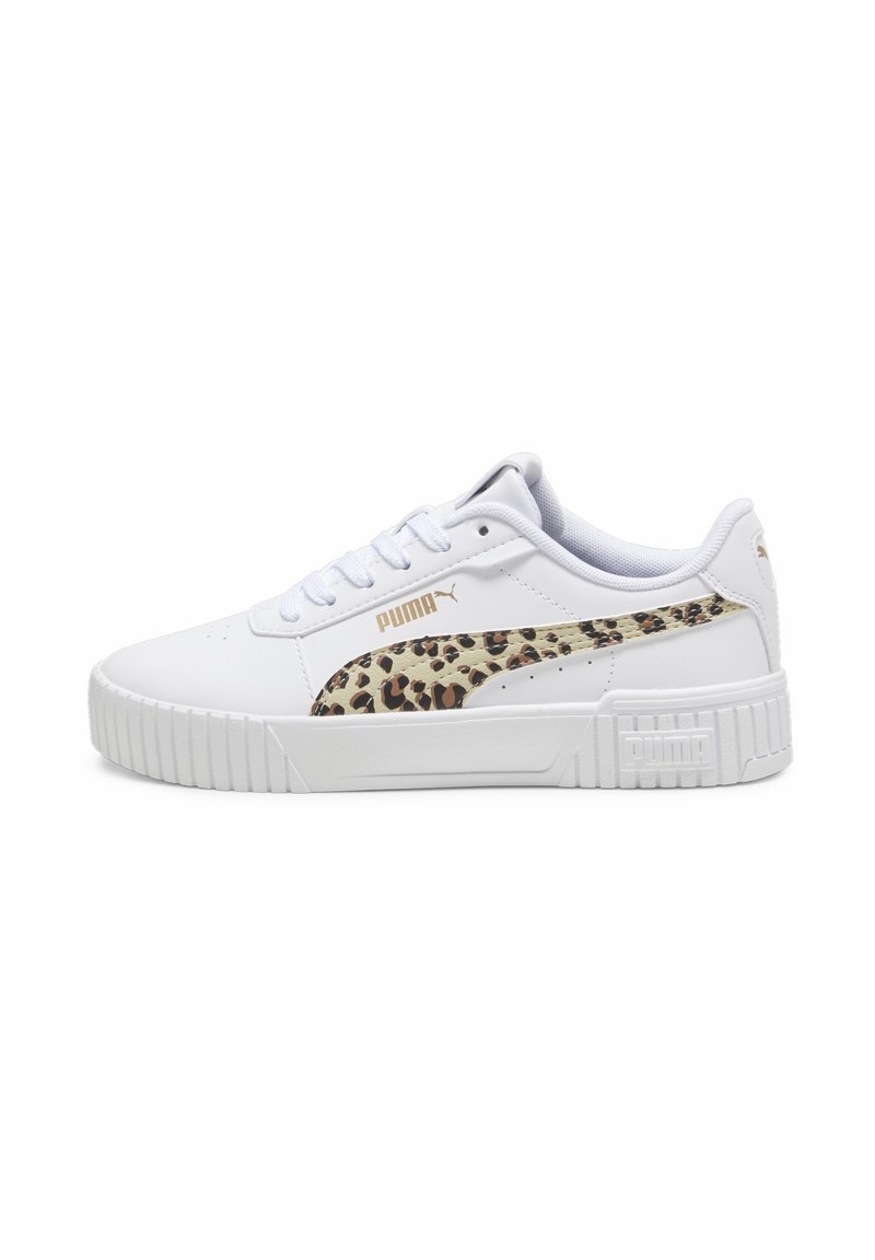 Puma CARINA 2 0 ANIMAL UPDATE - Sneakers basse - white putty gold